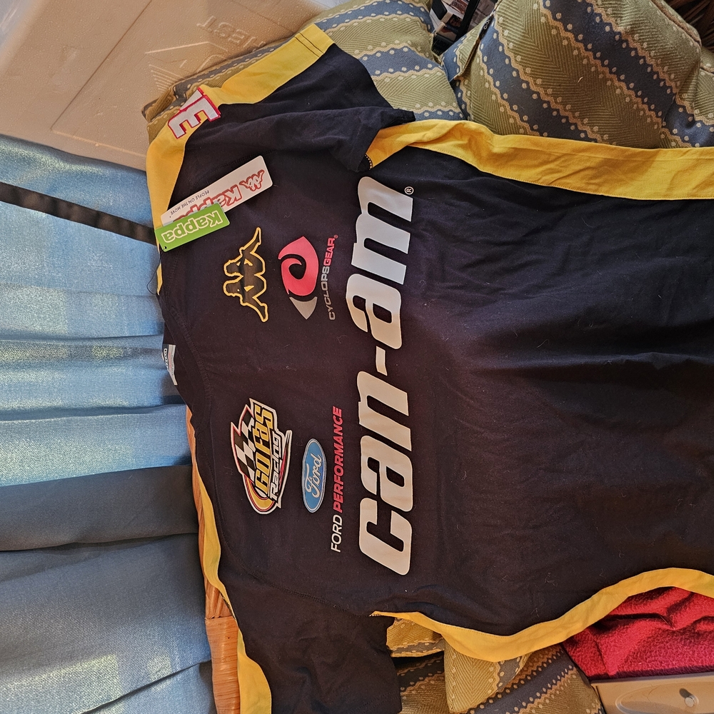 Black and Yellow Racing Shirt